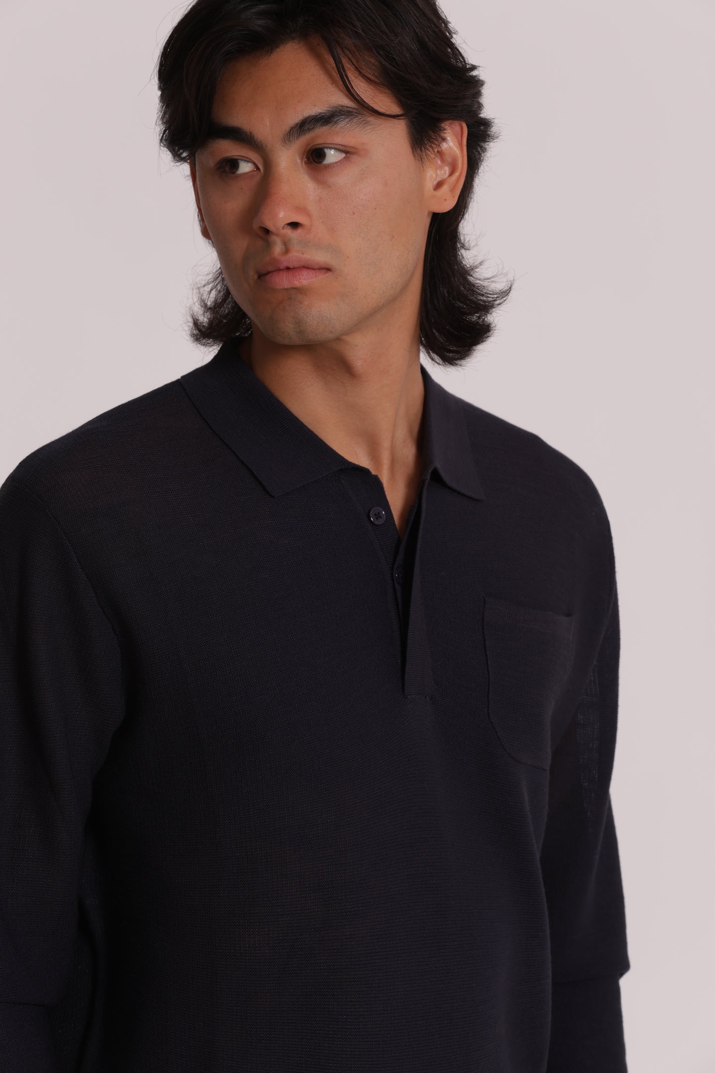 POLO IN MAGLIA IN VISCOSA