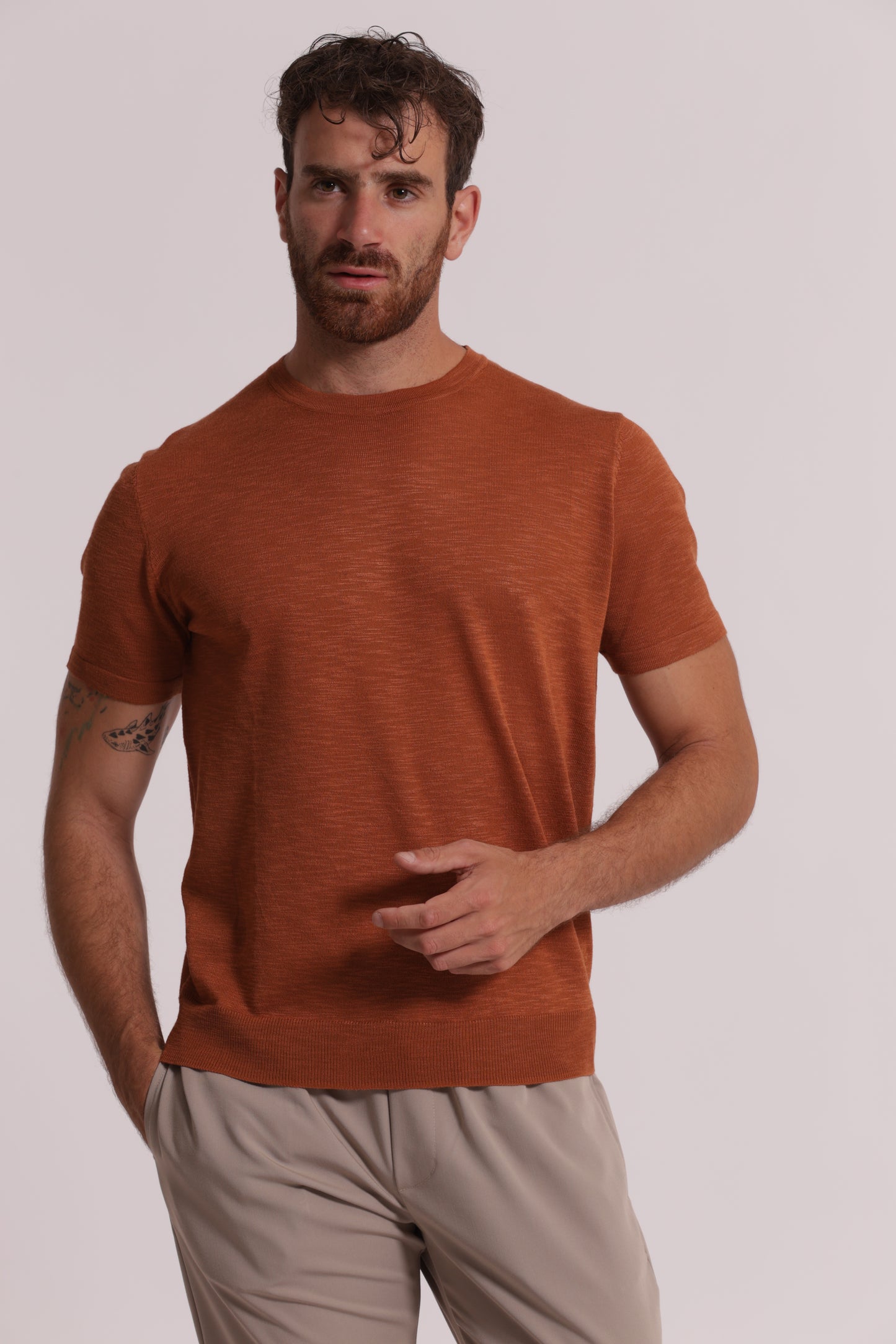 T-SHIRT IN MAGLIA LEGGERA