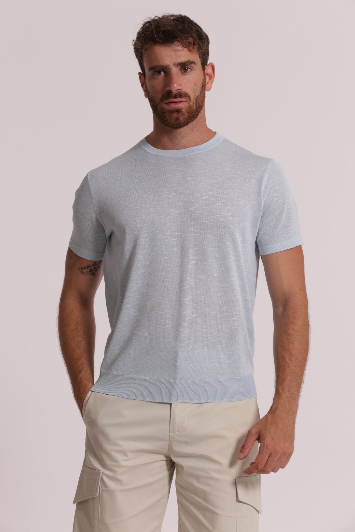 T-SHIRT IN MAGLIA LEGGERA