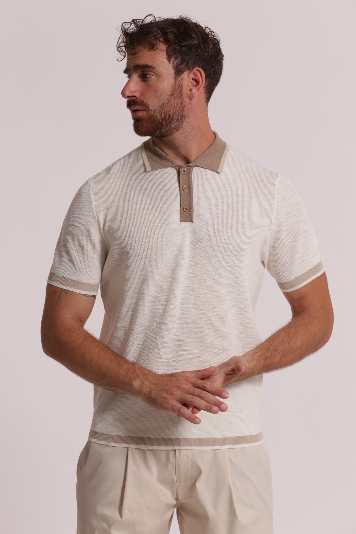 POLO IN MAGLIA MANICA CORTA