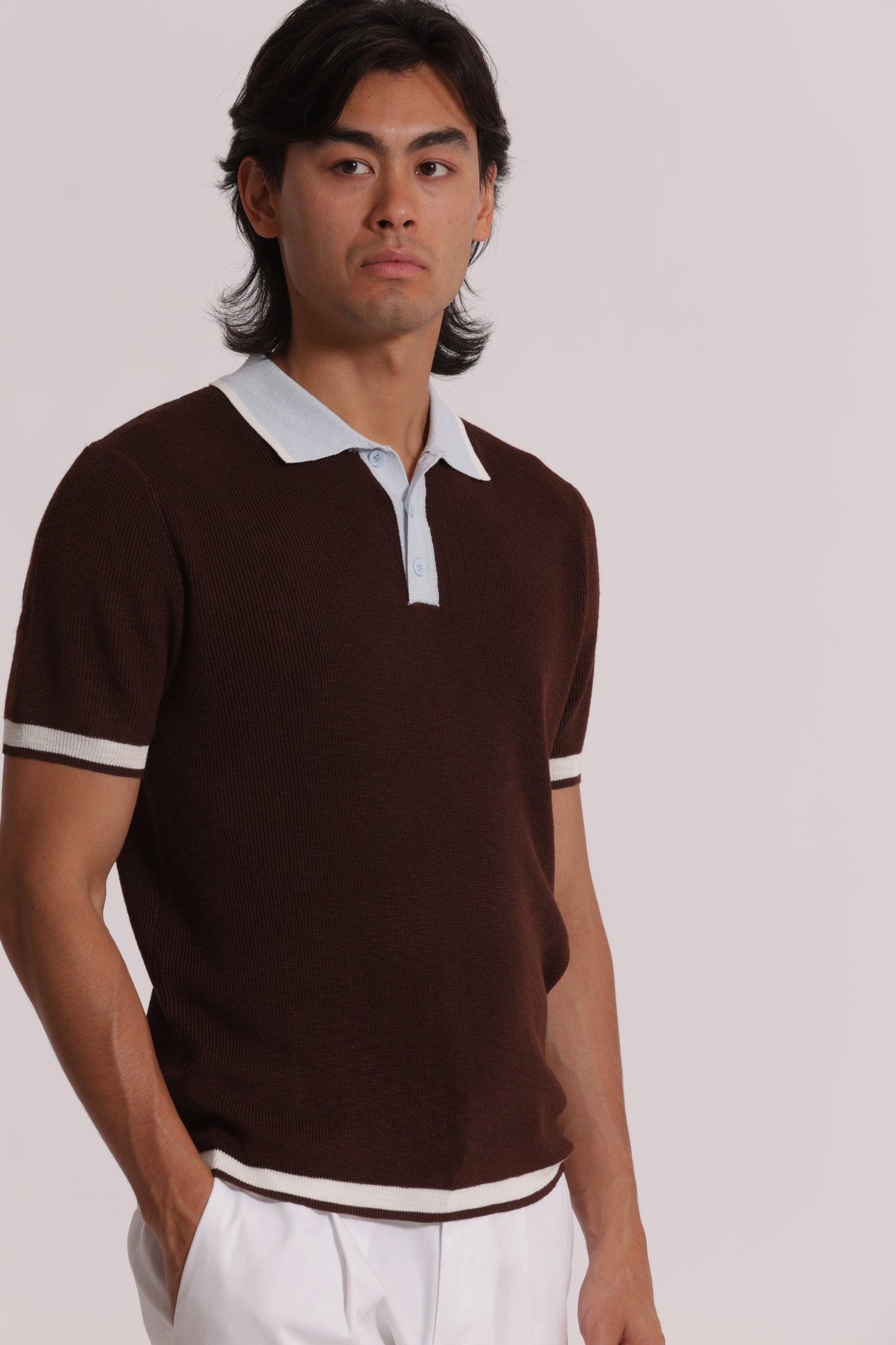 POLO IN MAGLIA MANICA CORTA