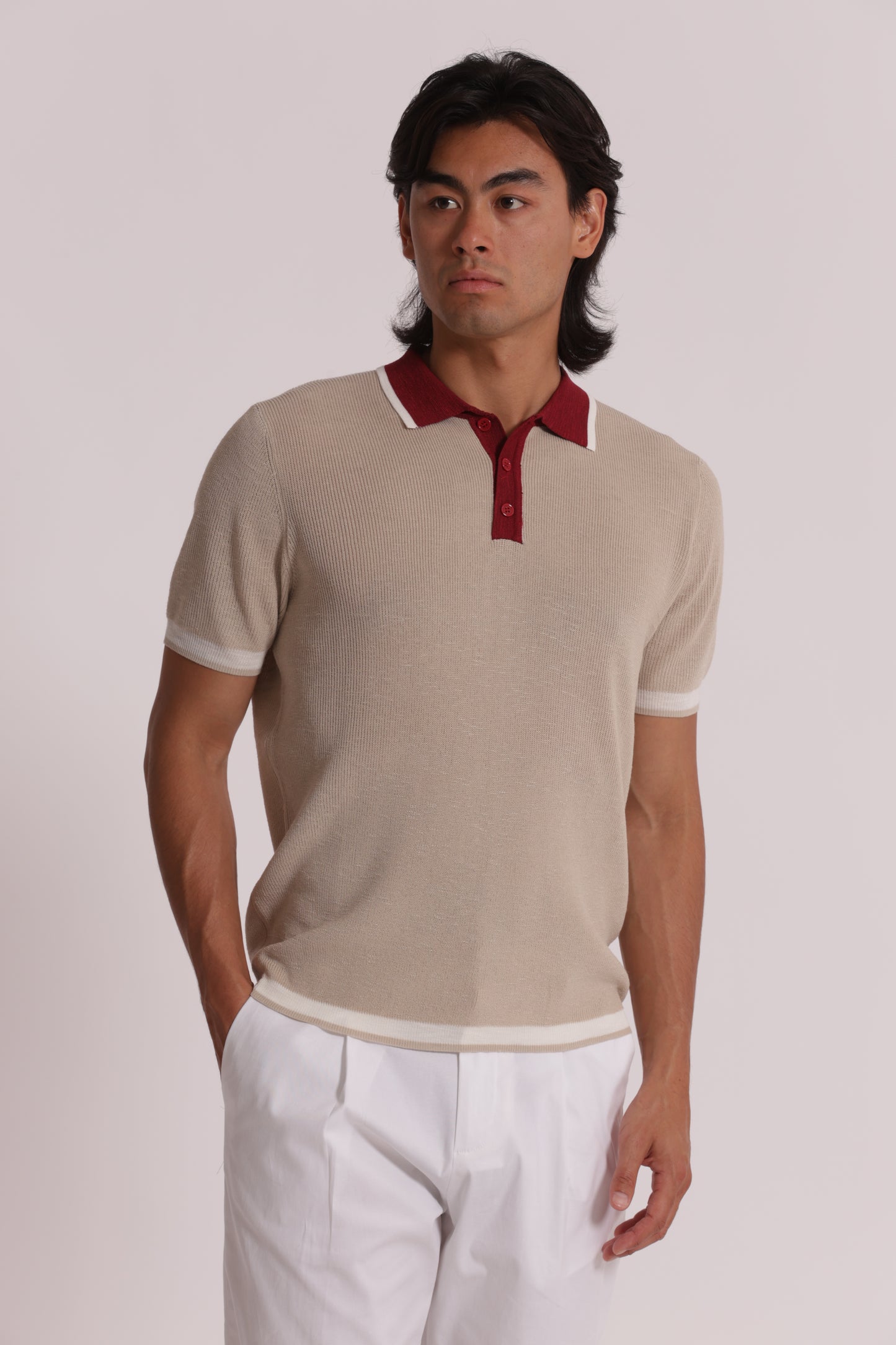 POLO IN MAGLIA MANICA CORTA