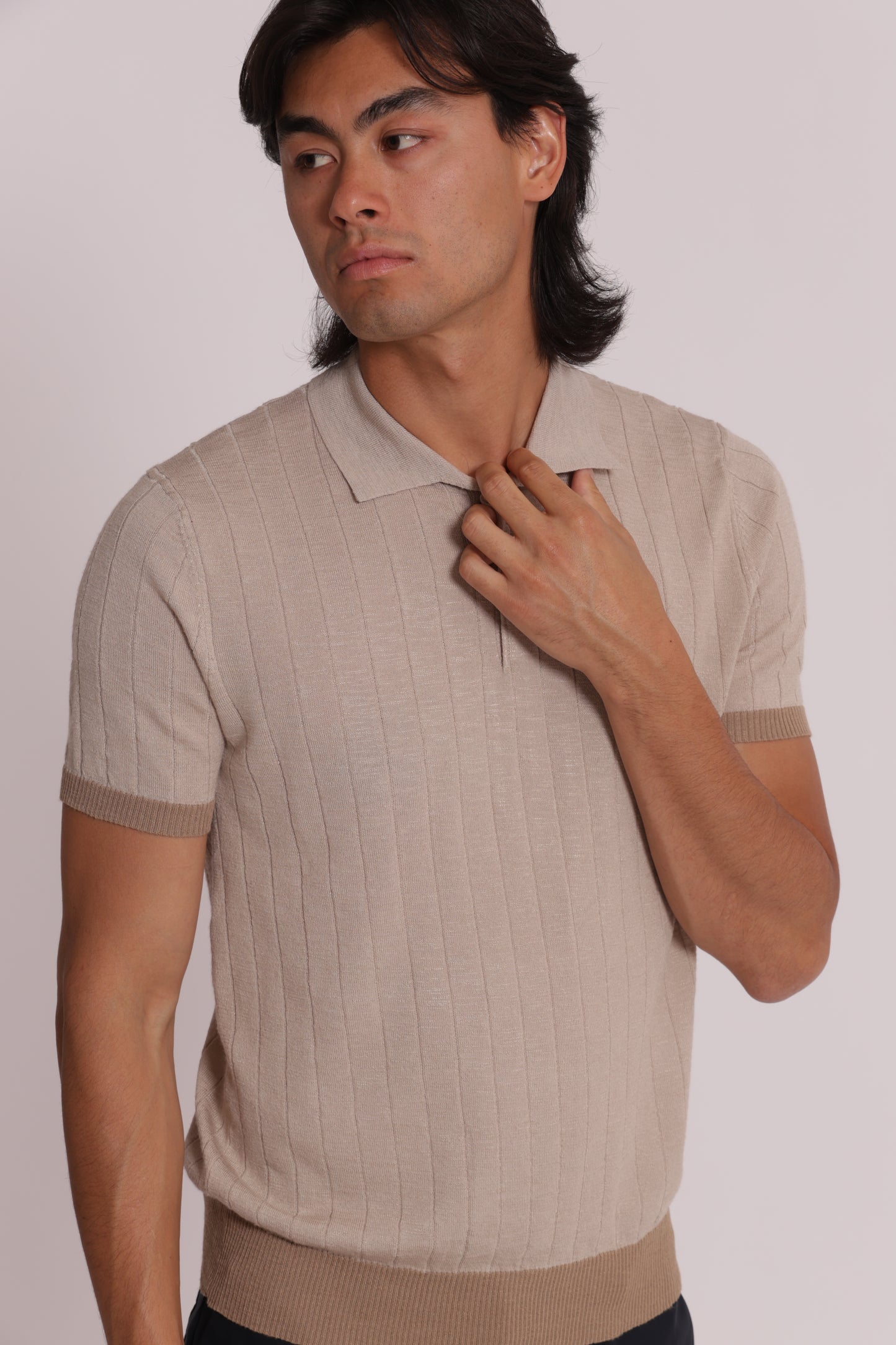 POLO IN MAGLIA COSTA PIATTA