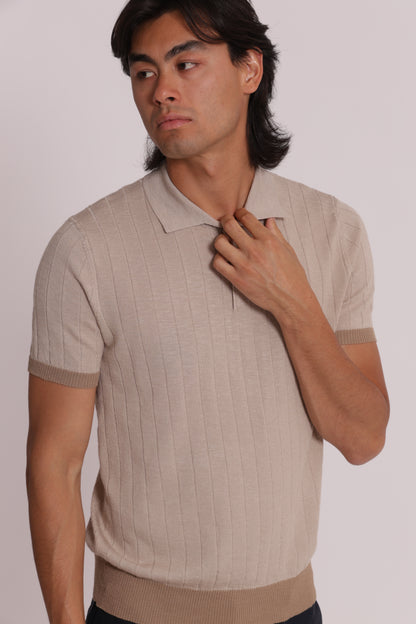 POLO IN MAGLIA COSTA PIATTA