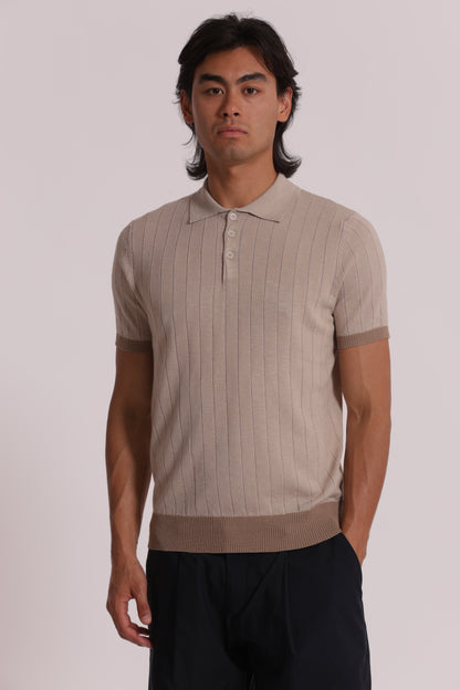 POLO IN MAGLIA COSTA PIATTA