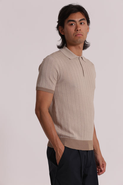 POLO IN MAGLIA COSTA PIATTA