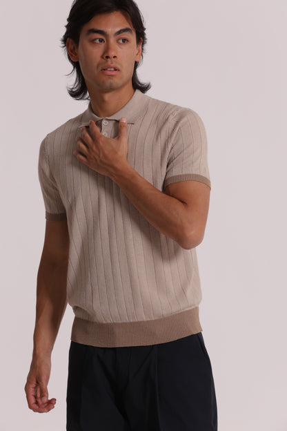 POLO IN MAGLIA COSTA PIATTA