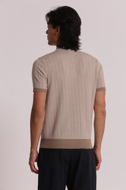 POLO IN MAGLIA COSTA PIATTA