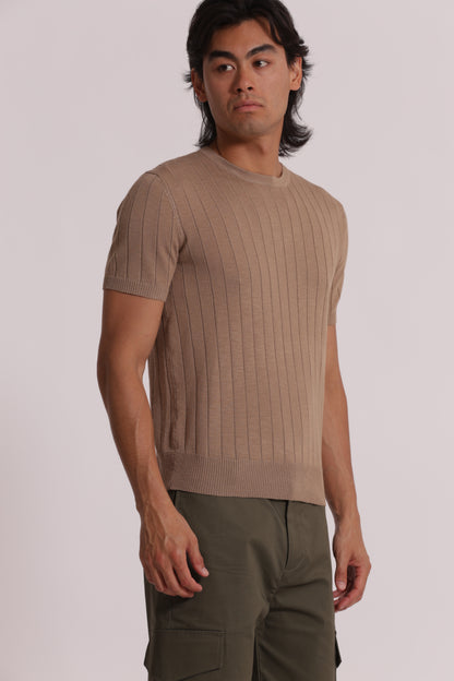 MAGLIA GIROCOLLO COSTA PIATTA