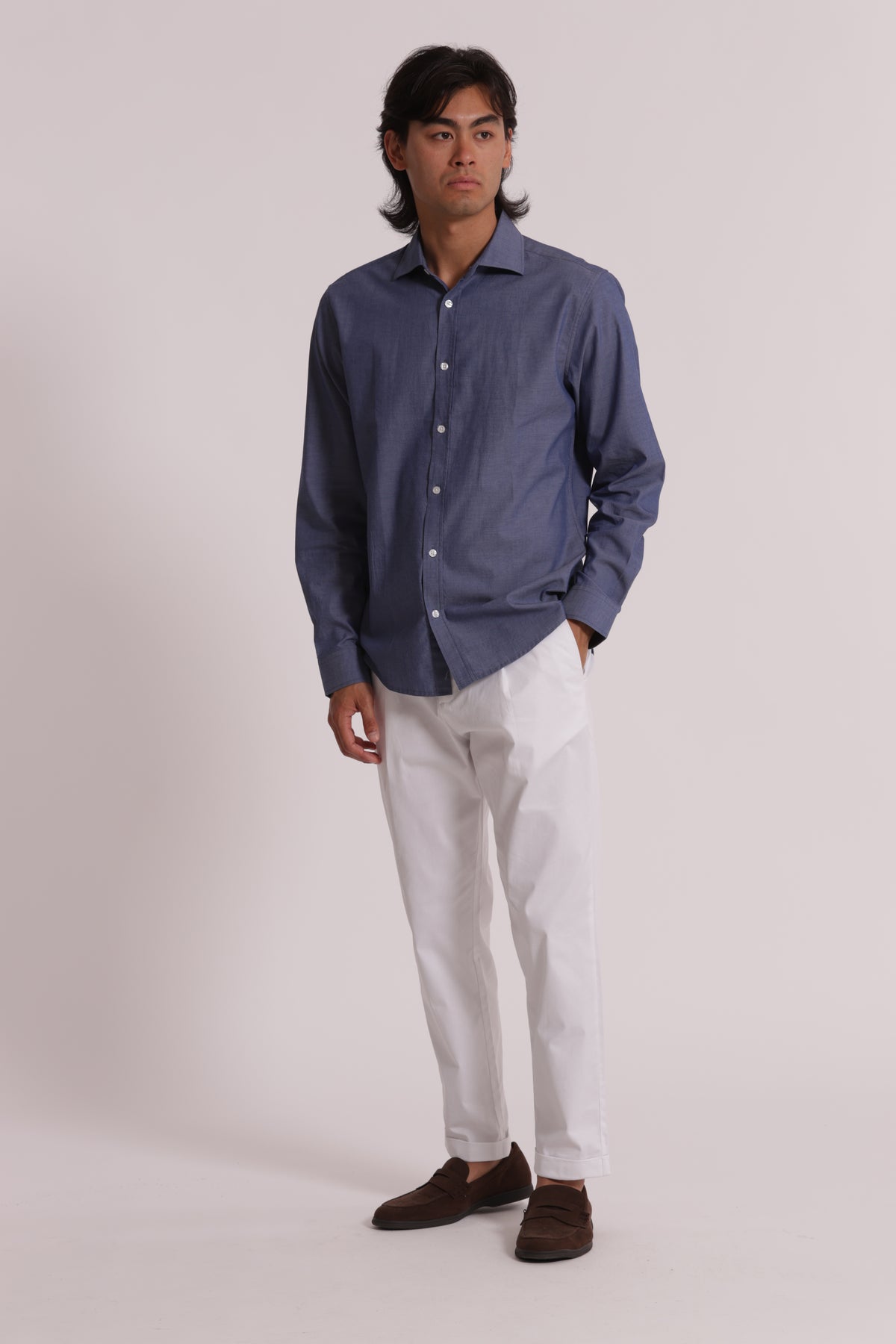 CAMICIA IN CHAMBRAY