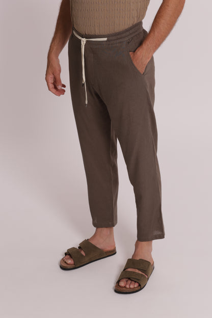 PANTALONI LINO