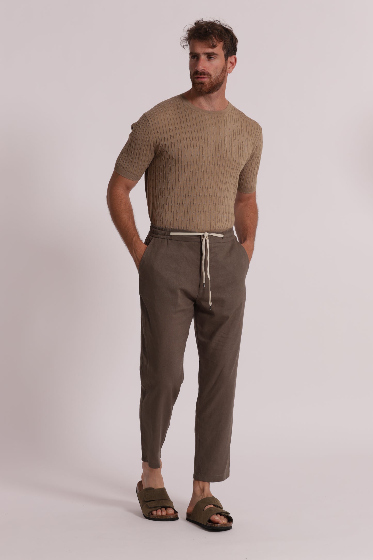 PANTALONI LINO