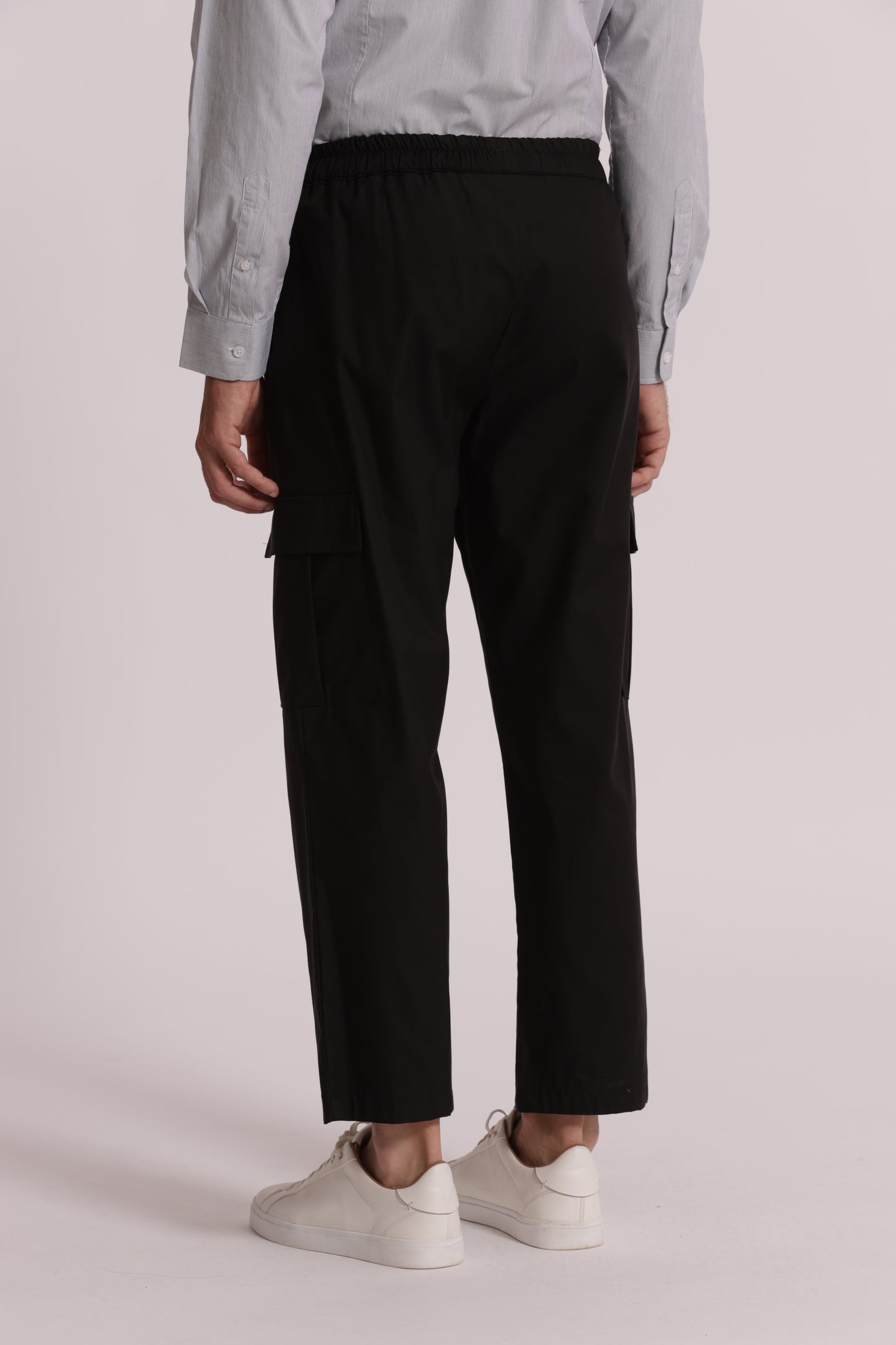 PANTALONI CARGO MISTO COTONE