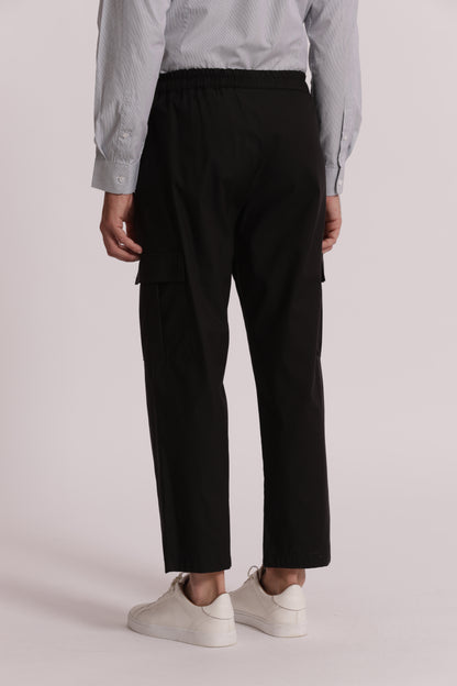 PANTALONI CARGO MISTO COTONE