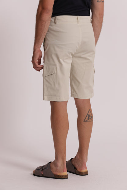 BERMUDA CARGO IN GABARDINA