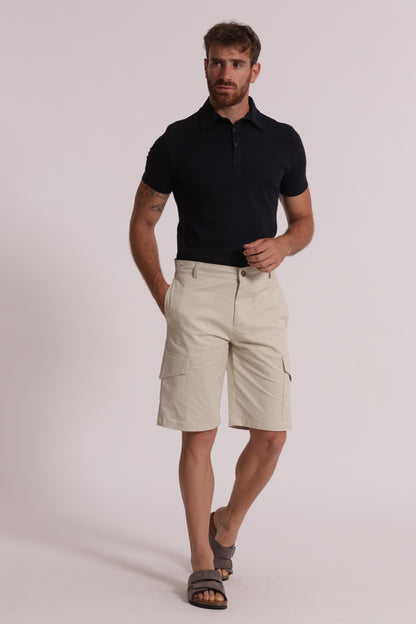 BERMUDA CARGO IN GABARDINA