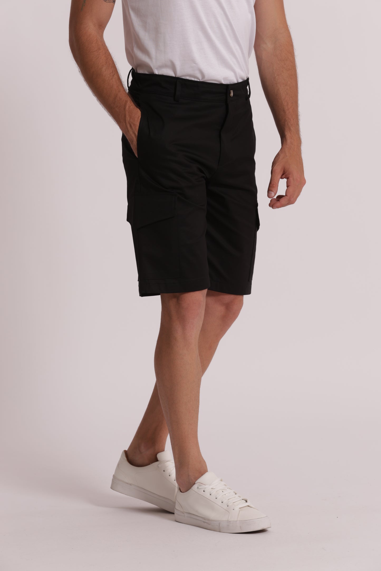 BERMUDA CARGO IN GABARDINA