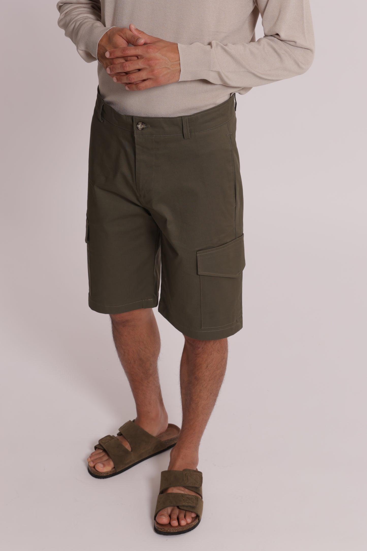 BERMUDA CARGO IN GABARDINA