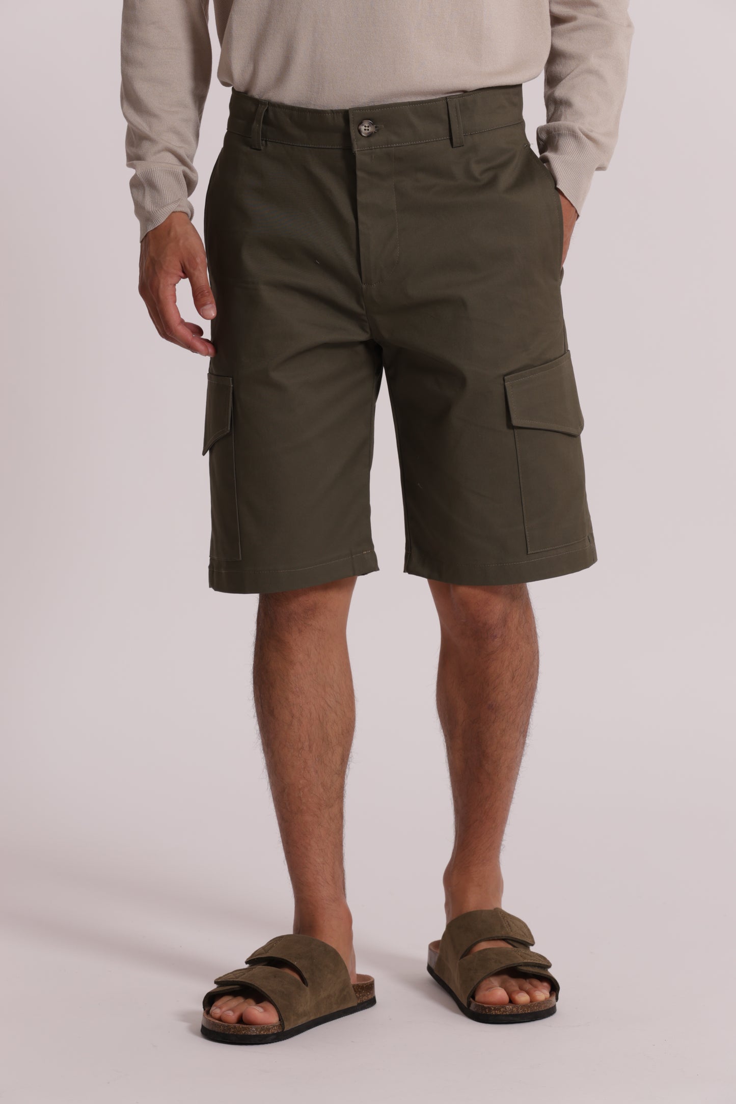 BERMUDA CARGO IN GABARDINA