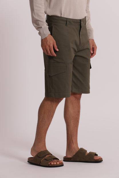 BERMUDA CARGO IN GABARDINA