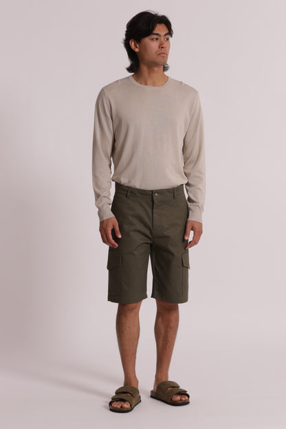 BERMUDA CARGO IN GABARDINA