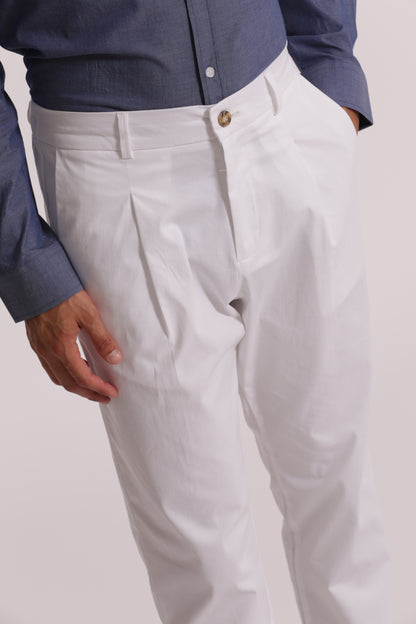 PANTALONI BASIC IN GABARDINA