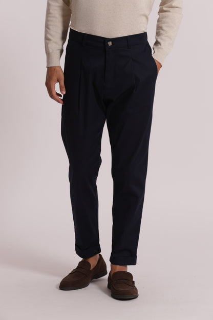 PANTALONI BASIC IN GABARDINA
