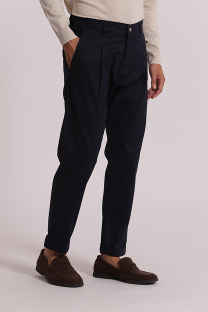 PANTALONI BASIC IN GABARDINA