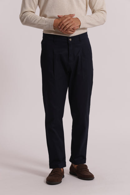 PANTALONI BASIC IN GABARDINA