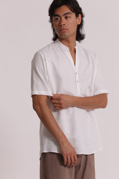 CAMICIONE IN LINO