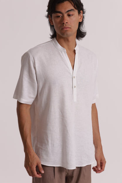 CAMICIONE IN LINO