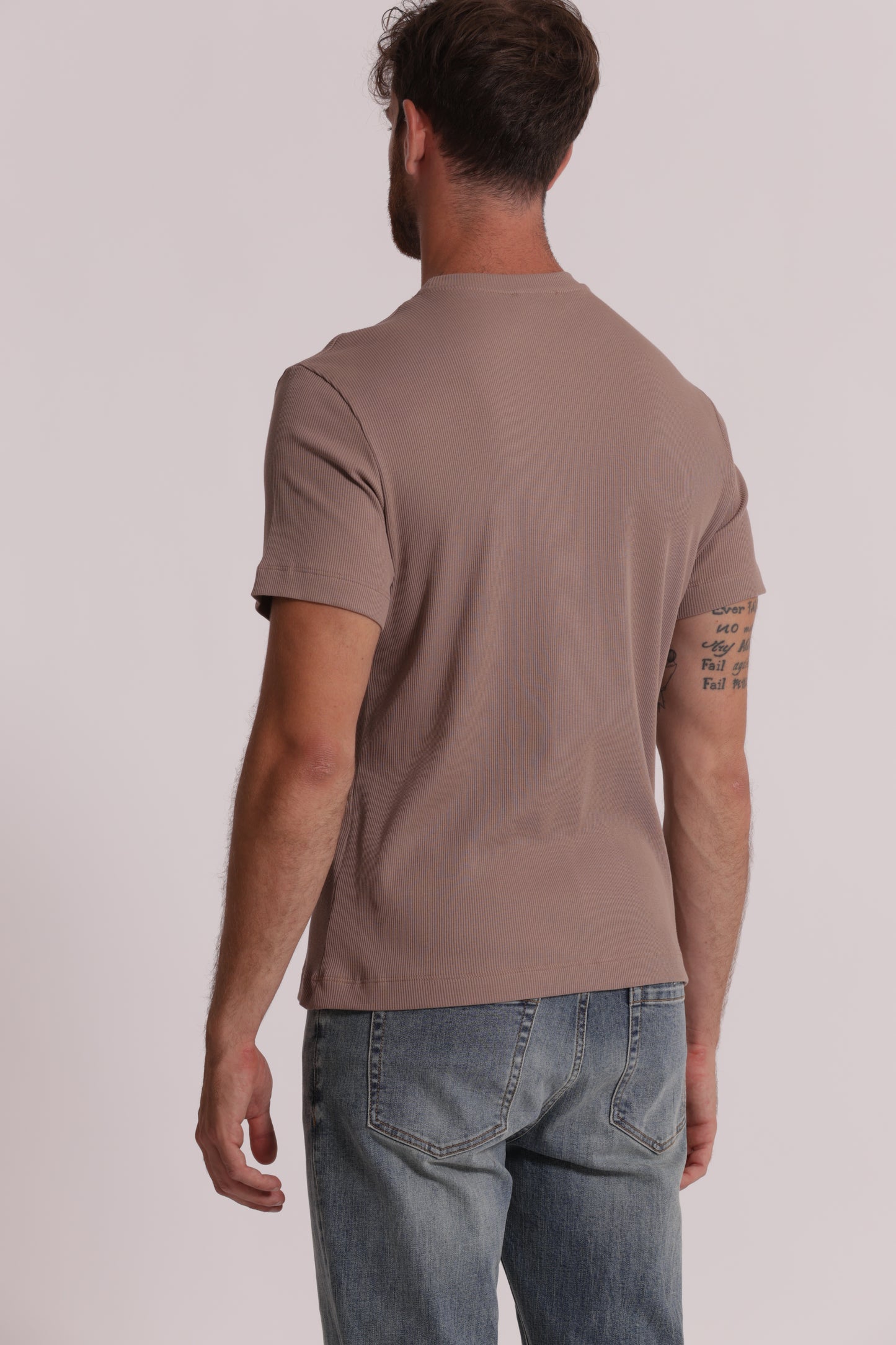 T-SHIRT GIROCOLLO A COSTINE
