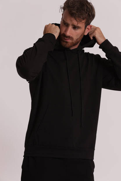 FELPA BASIC CON CAPPUCCIO