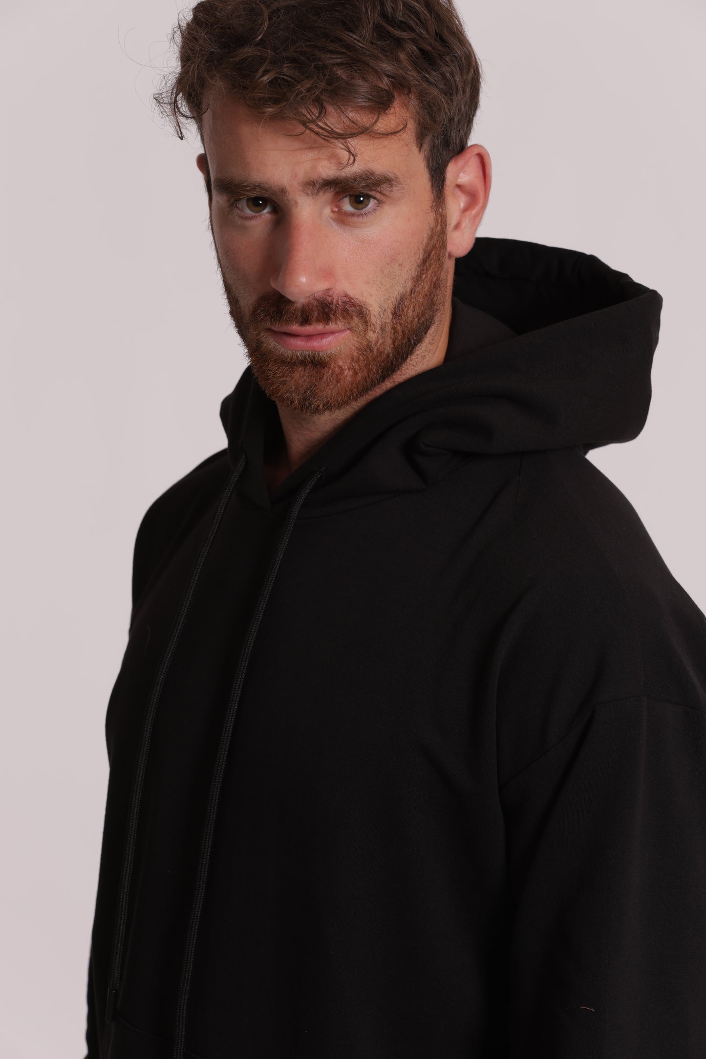 FELPA BASIC CON CAPPUCCIO