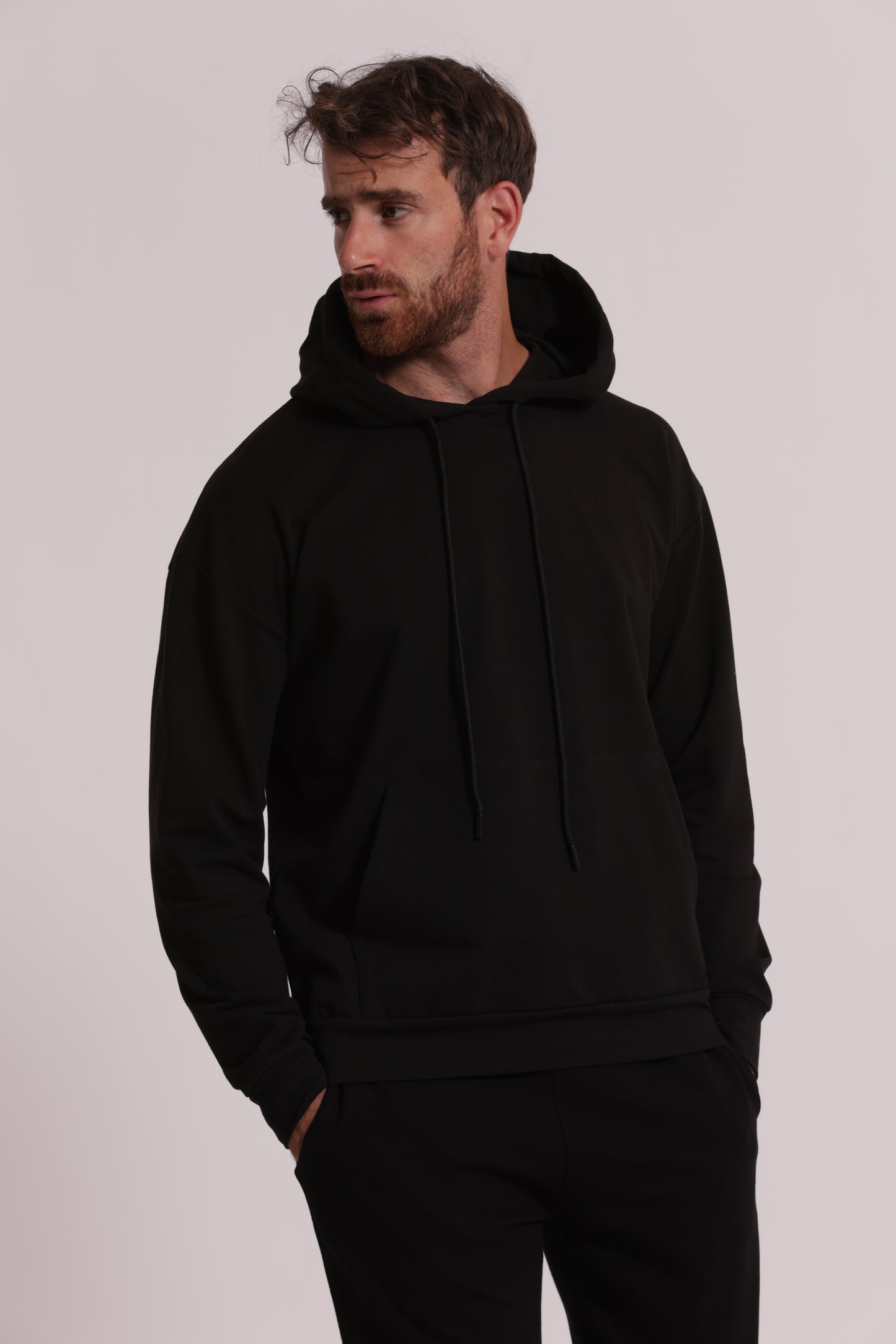 FELPA BASIC CON CAPPUCCIO