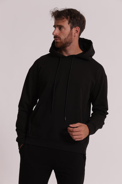 FELPA BASIC CON CAPPUCCIO