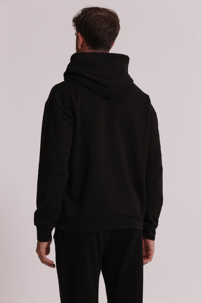 FELPA BASIC CON CAPPUCCIO