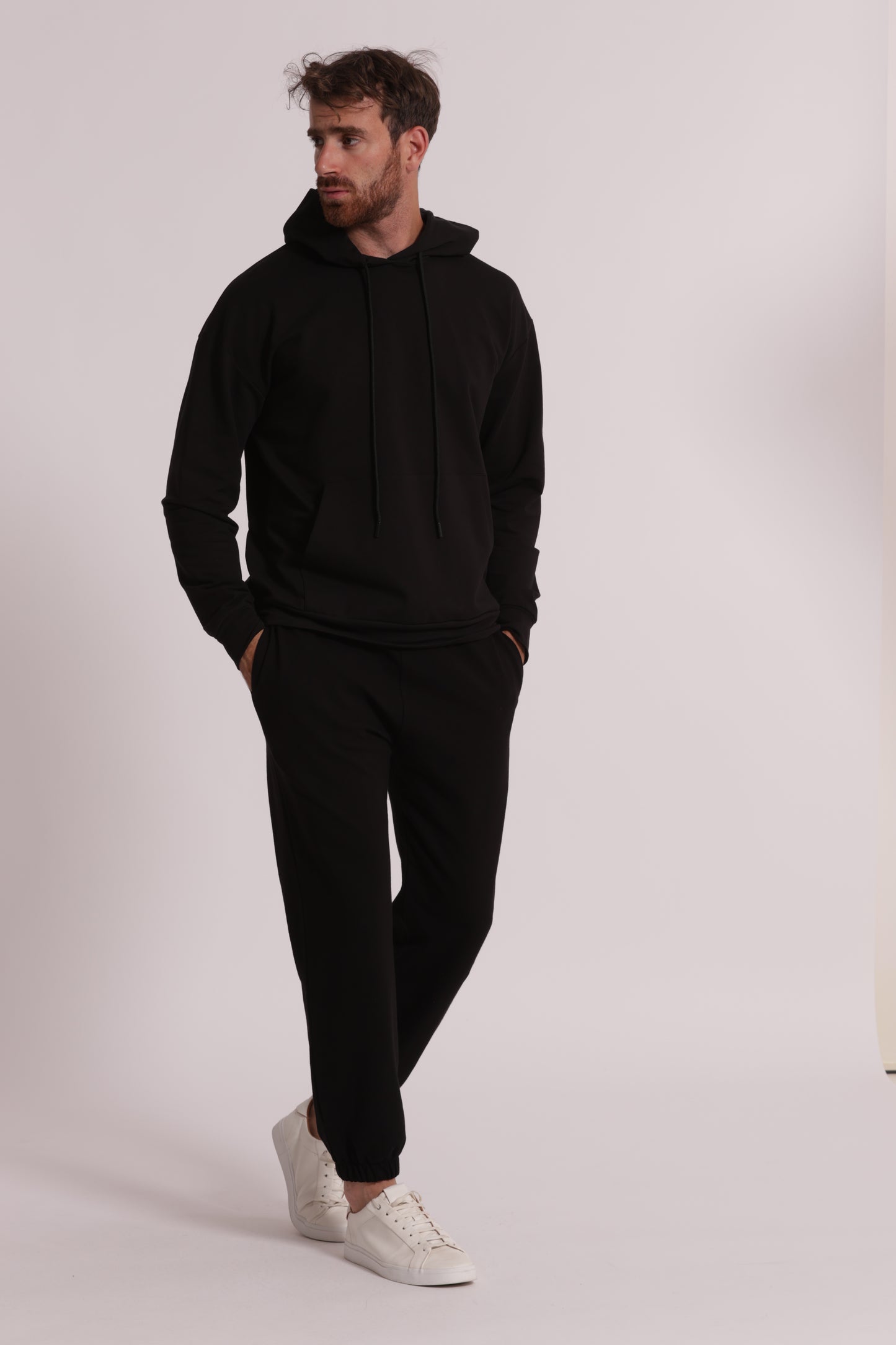 FELPA BASIC CON CAPPUCCIO