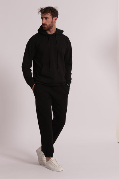 FELPA BASIC CON CAPPUCCIO