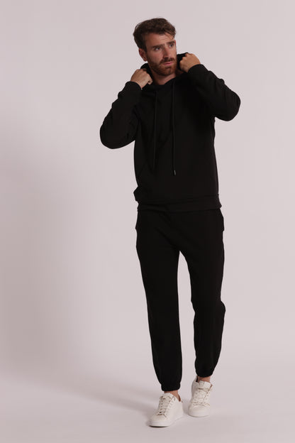 FELPA BASIC CON CAPPUCCIO