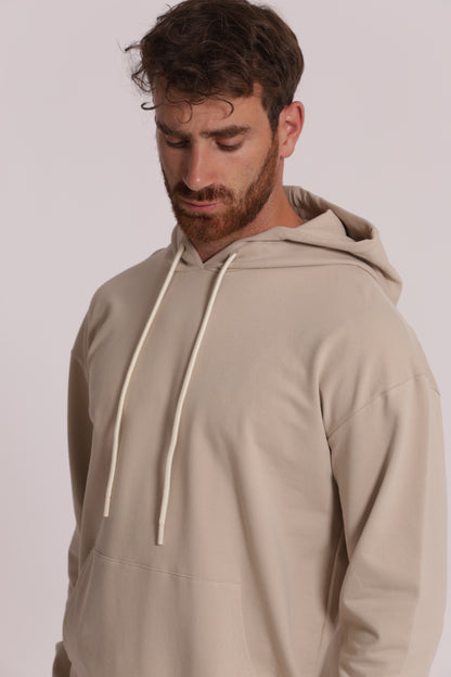 FELPA BASIC CON CAPPUCCIO