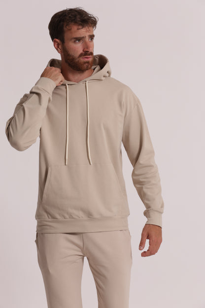 FELPA BASIC CON CAPPUCCIO