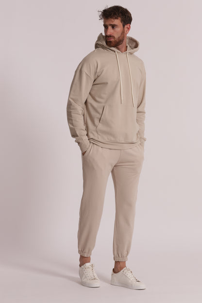 FELPA BASIC CON CAPPUCCIO