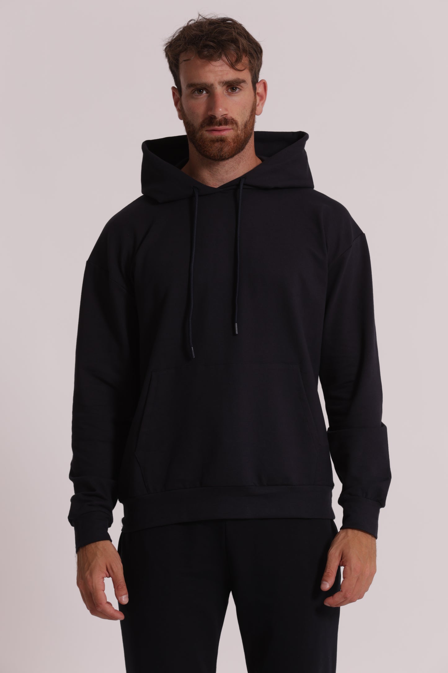 FELPA BASIC CON CAPPUCCIO