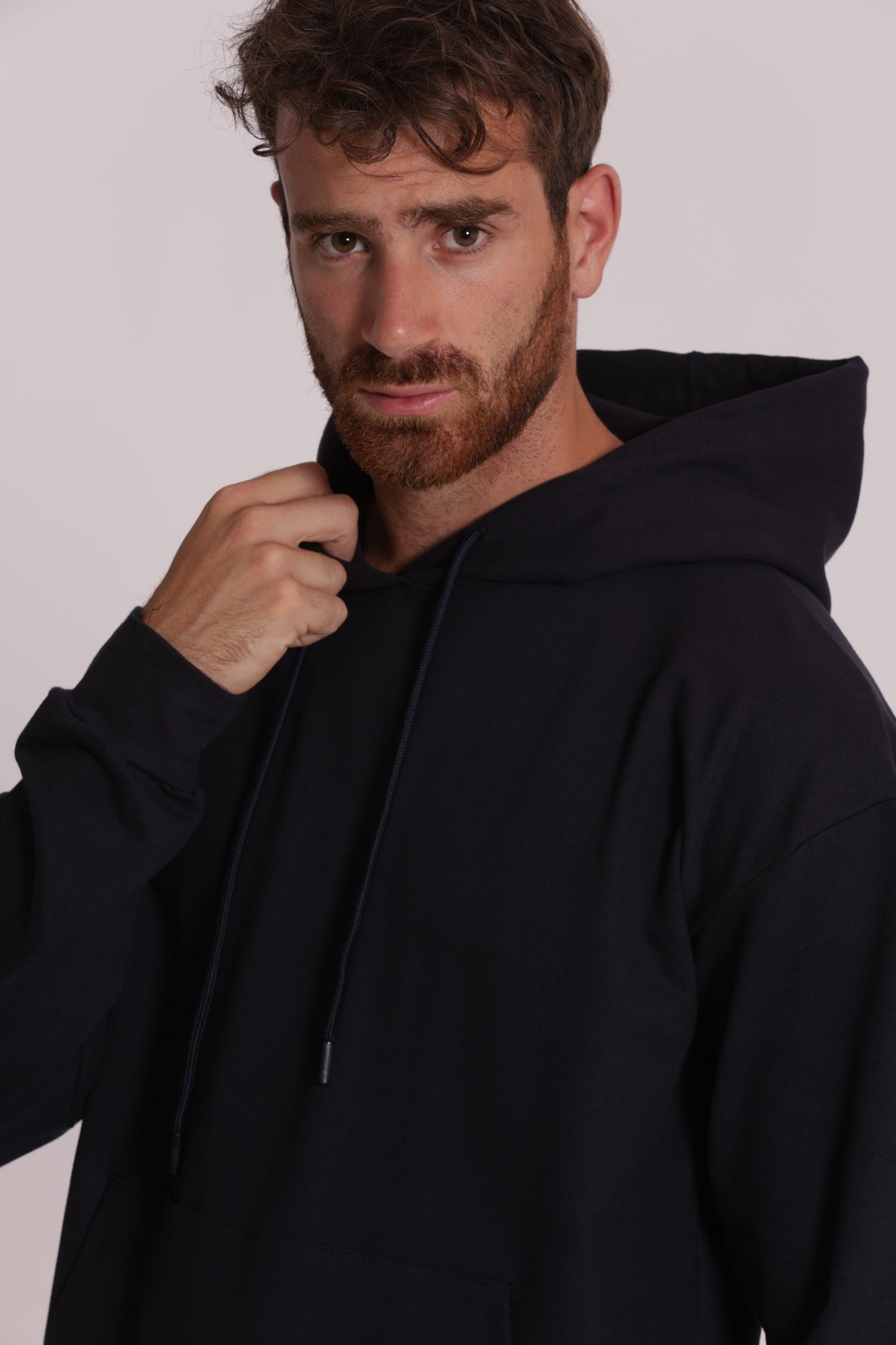 FELPA BASIC CON CAPPUCCIO