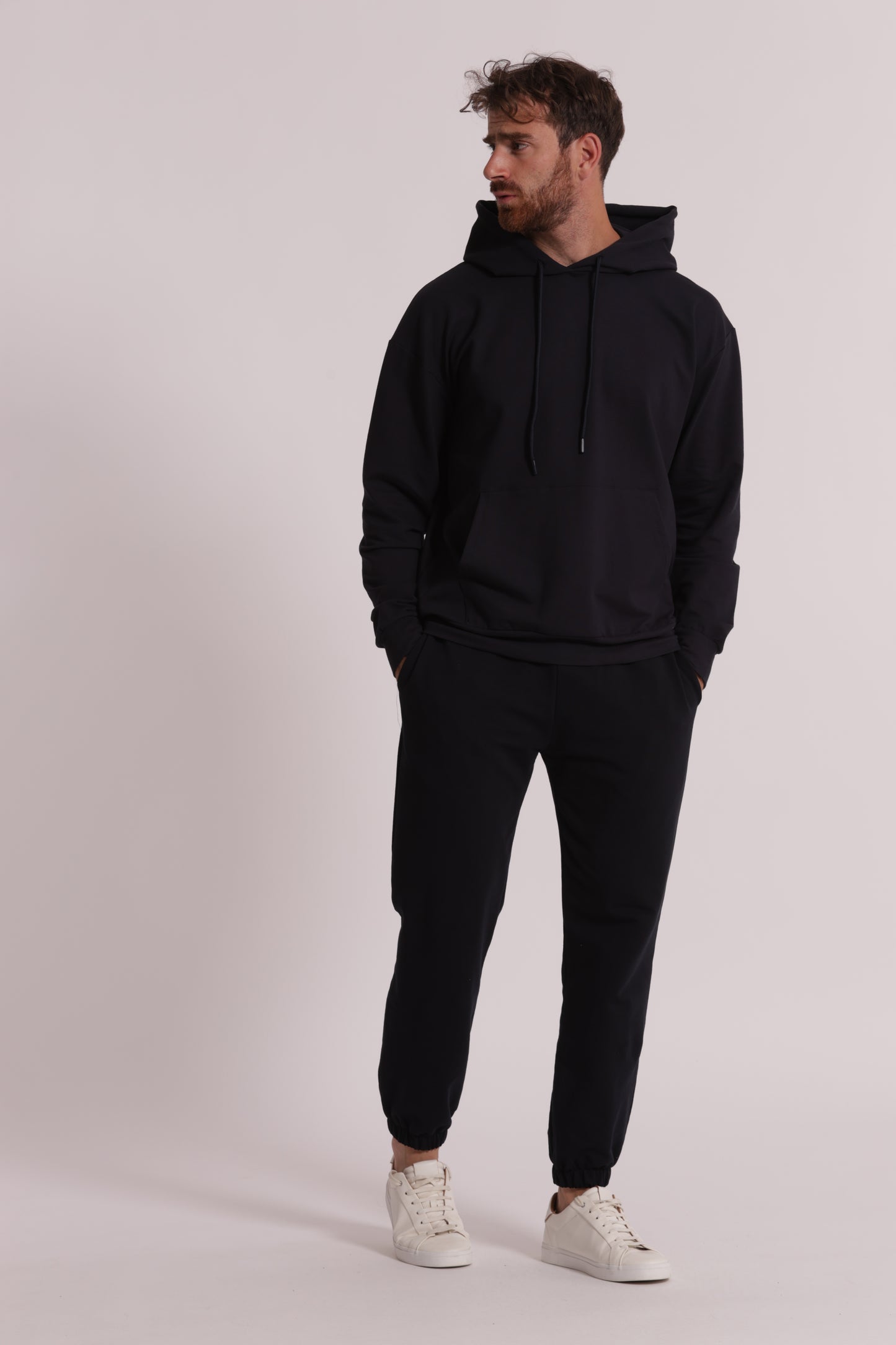 FELPA BASIC CON CAPPUCCIO