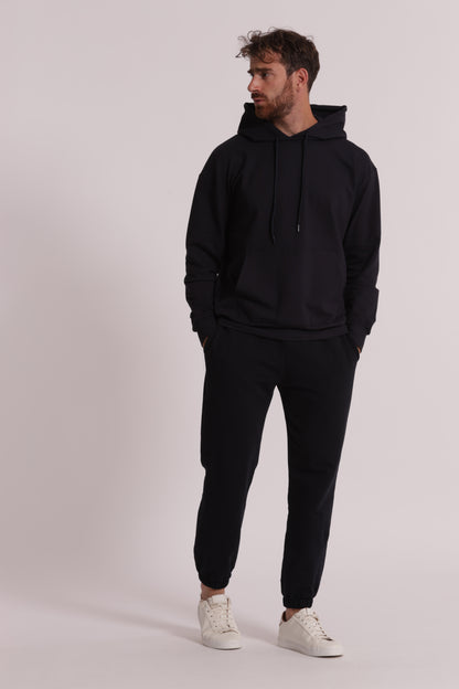 FELPA BASIC CON CAPPUCCIO