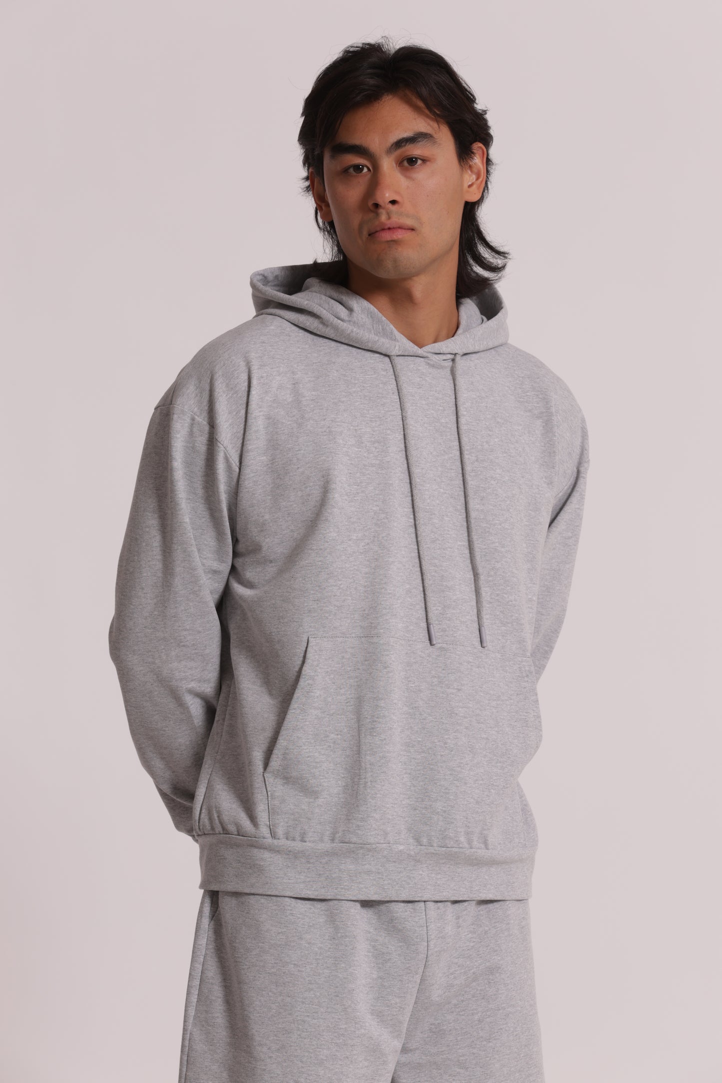 FELPA BASIC CON CAPPUCCIO