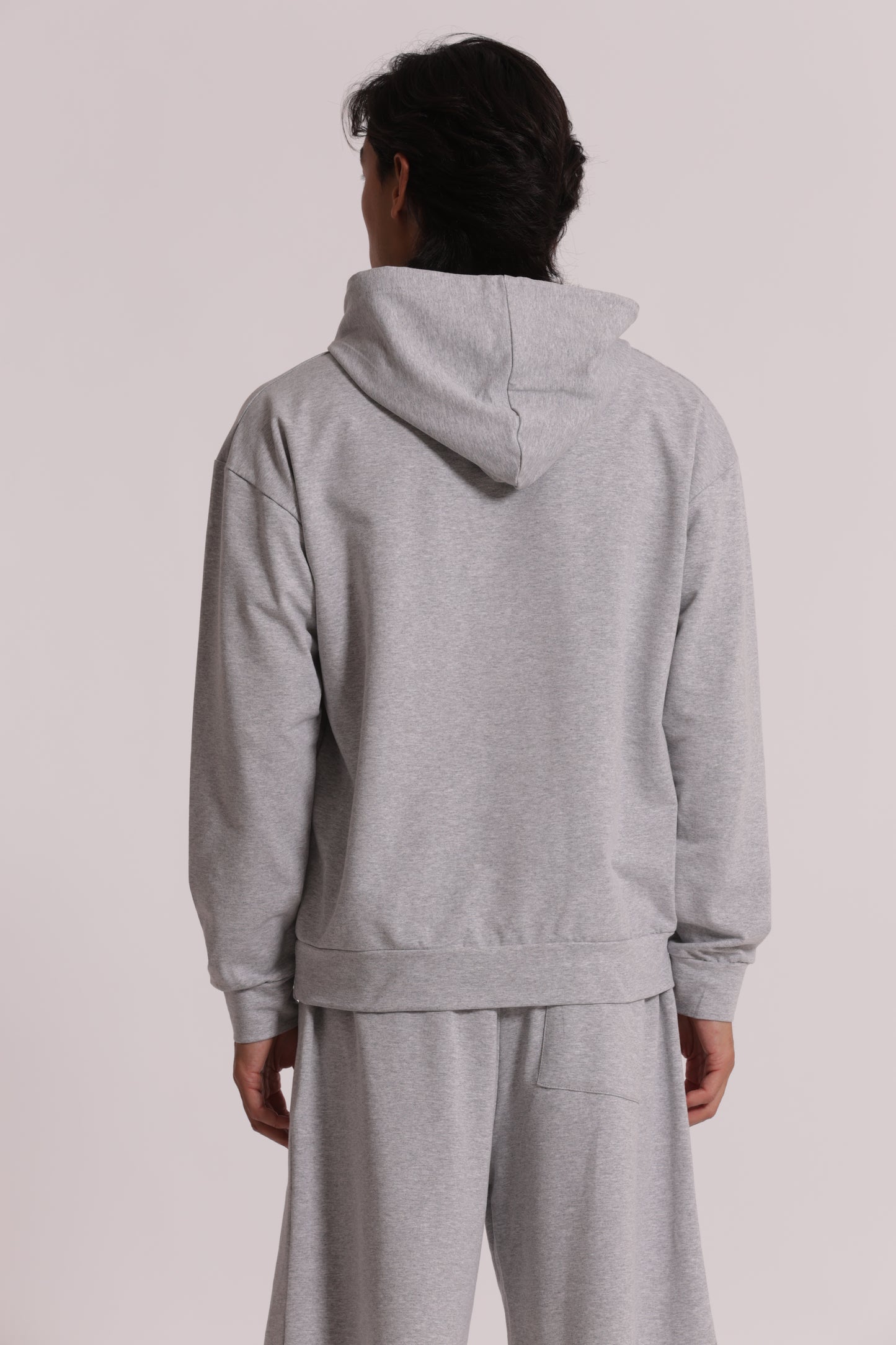 FELPA BASIC CON CAPPUCCIO