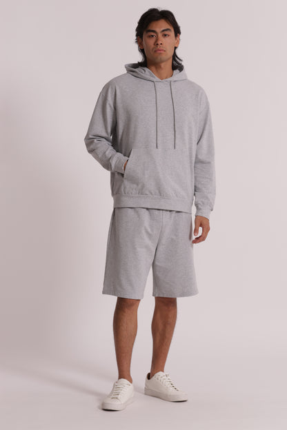 FELPA BASIC CON CAPPUCCIO